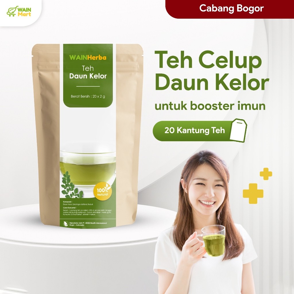 

TEH CELUP DAUN KELOR : 100% Organik Anti-Kanker, Diabetes, Tingkatkan Imunitas dan Kekebalan Tubuh