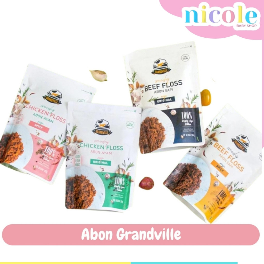 

Grandville Abon Sapi Dan Ayam Floss / Abon Sapi / Abon Ayam
