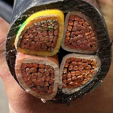 Kabel Nyy 4X70Mm Extrana, Jembo, Merk Potongan Kabel Tufur Merk Biasa