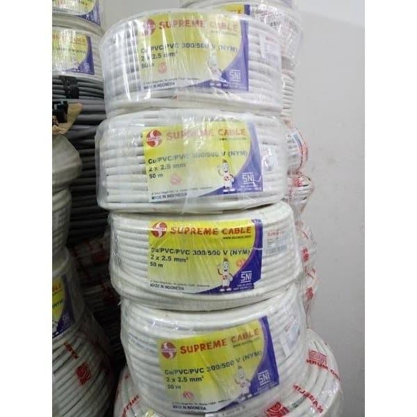Kabel Listrik Suprime Nym 2X1.5 Mm @50M
