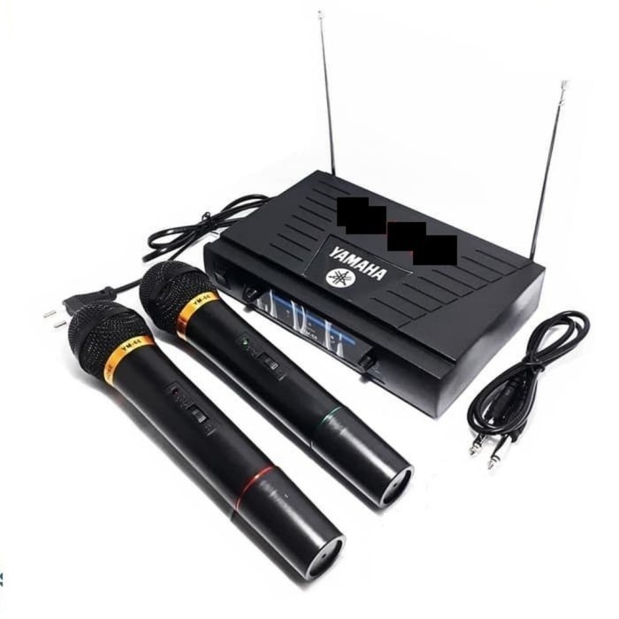 Microphone Yamaha YM-66 Mikrofon Wireless mic tanpa kabel