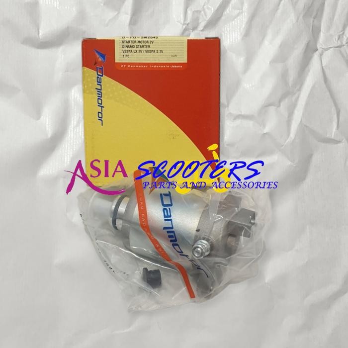 PREMIUM Dinamo Starter 2V Vespa Danmotor Original