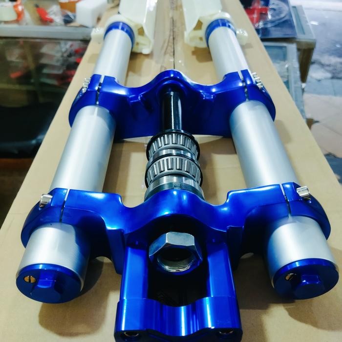 PREMIUM USD KLX / DT Full CNC Anti Karat Sudah Berikut Komstir Merk Ride-iT