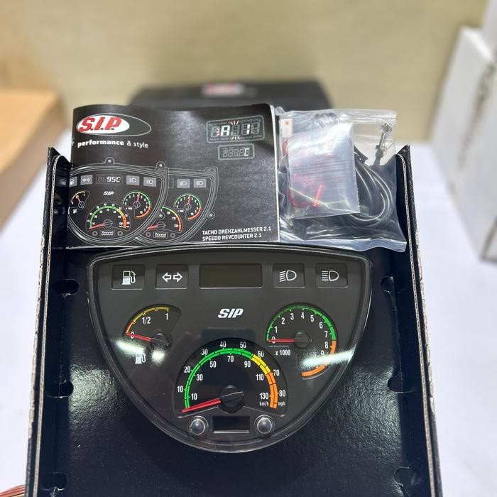 PREMIUM speedometer spidometer digital SIP vespa Excel Original
