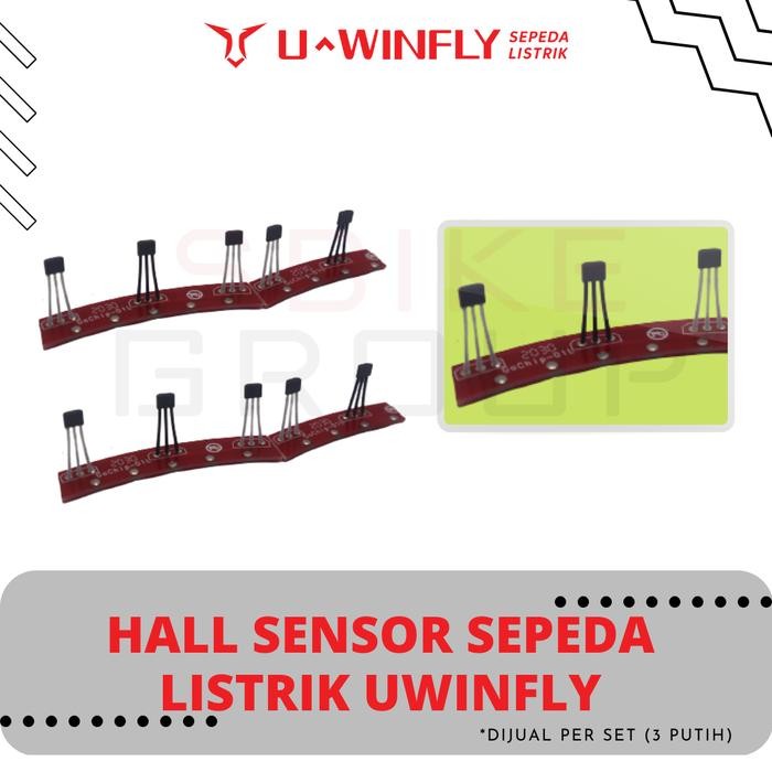 PREMIUM HALL SENSOR SEPEDA LISTRIK UWINFLY ORIGINAL HALL SENSOR DINAMO EBIKE