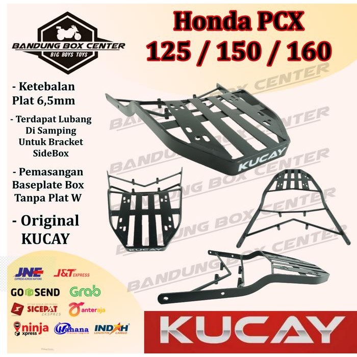 PREMIUM Bracket Box atau Breket STATIS KUCAY motor Honda PCX 150 PCX 160