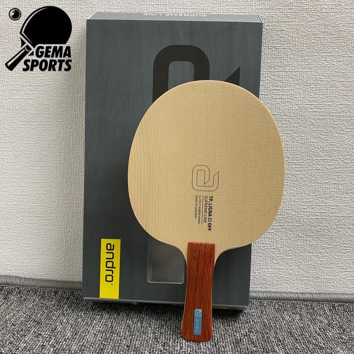 PREMIUM Kayu Bat Bet Tenis Meja Pingpong Andro Ligna CI Carbon Inner Offensive FL