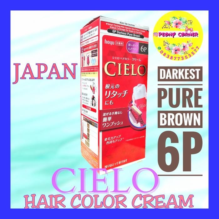 HOYU CIELO Hair Color Cream Pewarna Rambut Japan