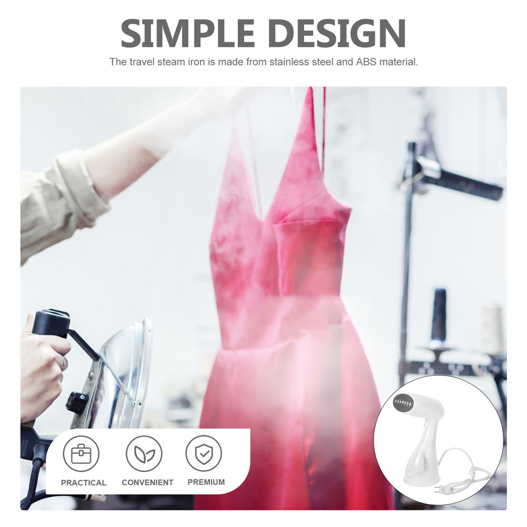 Travel Steamer Portable Ironing Machine Mini Steam Iron Handheld Travel Steam Iron (US Plug) mini ir