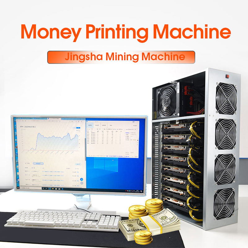 BTC T37 Mining motherboard 8 GPU Bitcoin Crypto Etherum Mining Set with 8GB DDR3 1600MHz RAM and 64G