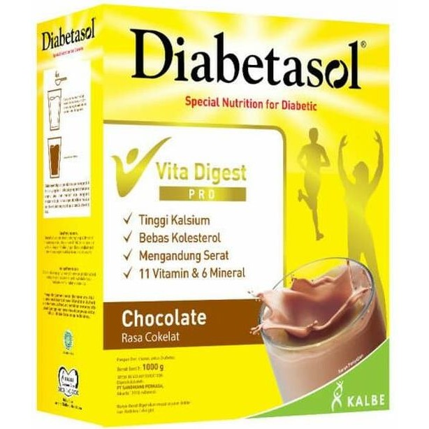 

DIABETASOL COKLAT 950GR - RAJA SUSU
