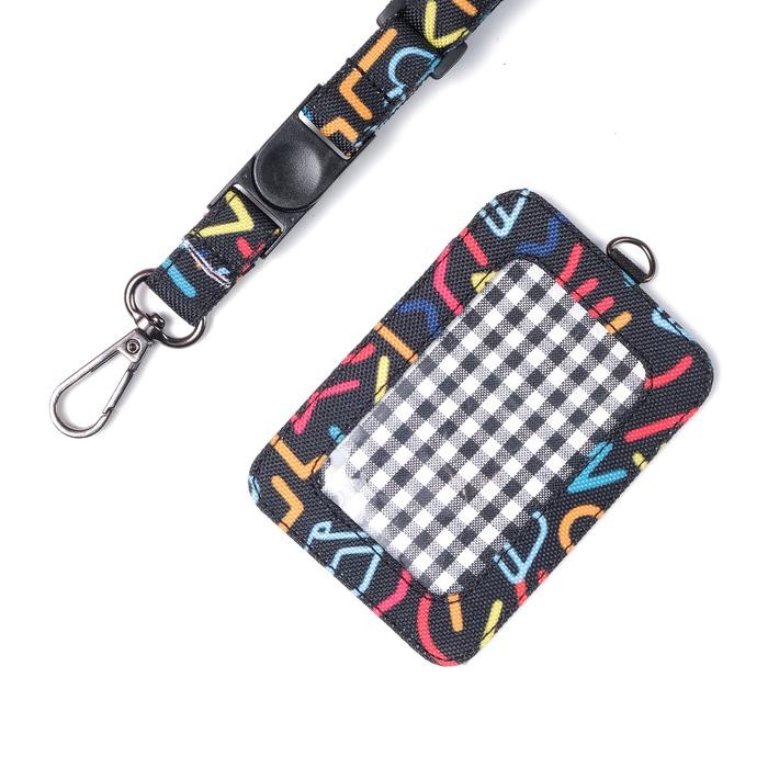 

Gantugan Id Card Holder Kantor Name Tag Lanyard Pria Wanita - Idcs02