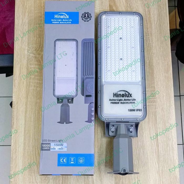 lampu jalan hinolux 150 wattt lampu pju hinolux 150 watt led