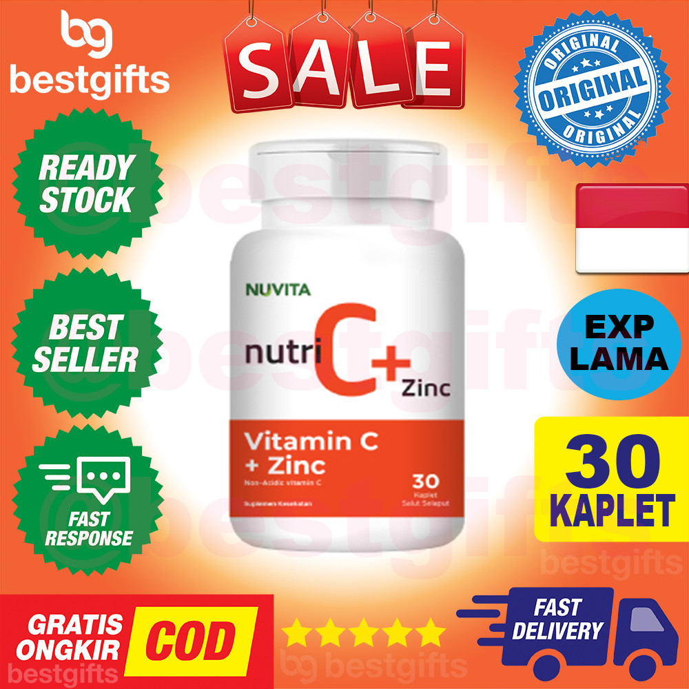NUVITA Nutri Vitamin C + Daya Tahan Tubuh 30 Kaplet