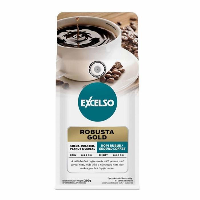 

Terlaris Excelso Robusta Gold 200 Gr Ongkir Termurah