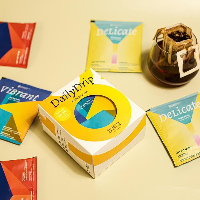 

Terlaris Daily Drip - Coffee Drip Bag 12Gr-Kopi Seduh Praktis Arabika Specialty Bubuk Espresso