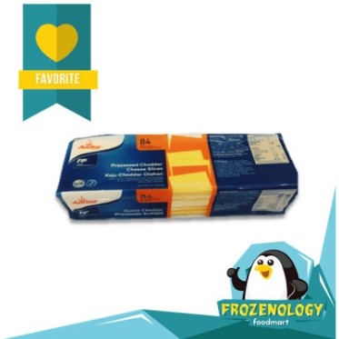 

Anchor Keju Cheddar Slice Red Cheese Slices Lembar Quick Melt Varian