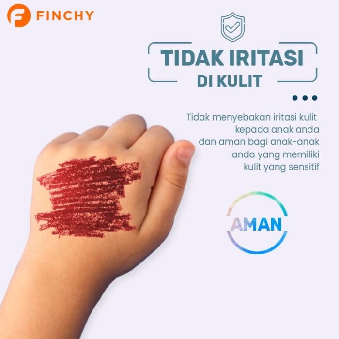 

Art - Finchy Crayon Set Susun 4 Pensil Warna Isi 46 Pcs Alat Gambar