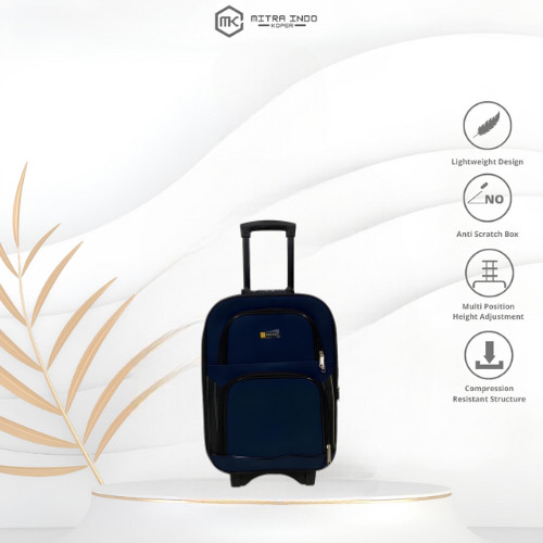 Polo Ben Size 18 Inch Koper Kain Kanvas Original Kabin & Bagasi Premium