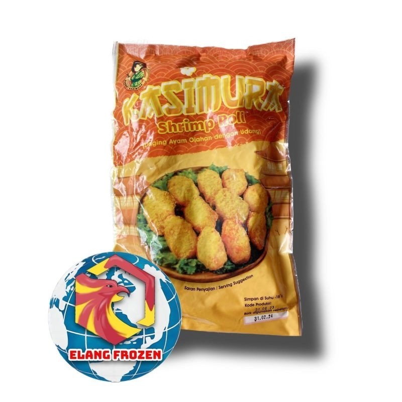 

Shrimp Roll Bento Frozen Home Made Isi 10 Pcs