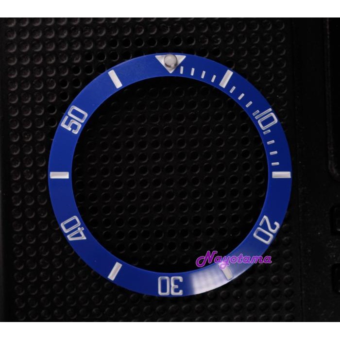 Submariner Ceramic Insert Bezel Biru Navy-White Fo Seiko Skx007 Srpd