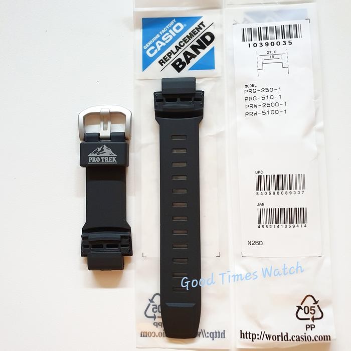 Strap Pro Trex Prg 250 Prg 510 Prw 2500 Prw 5100 Casio Original