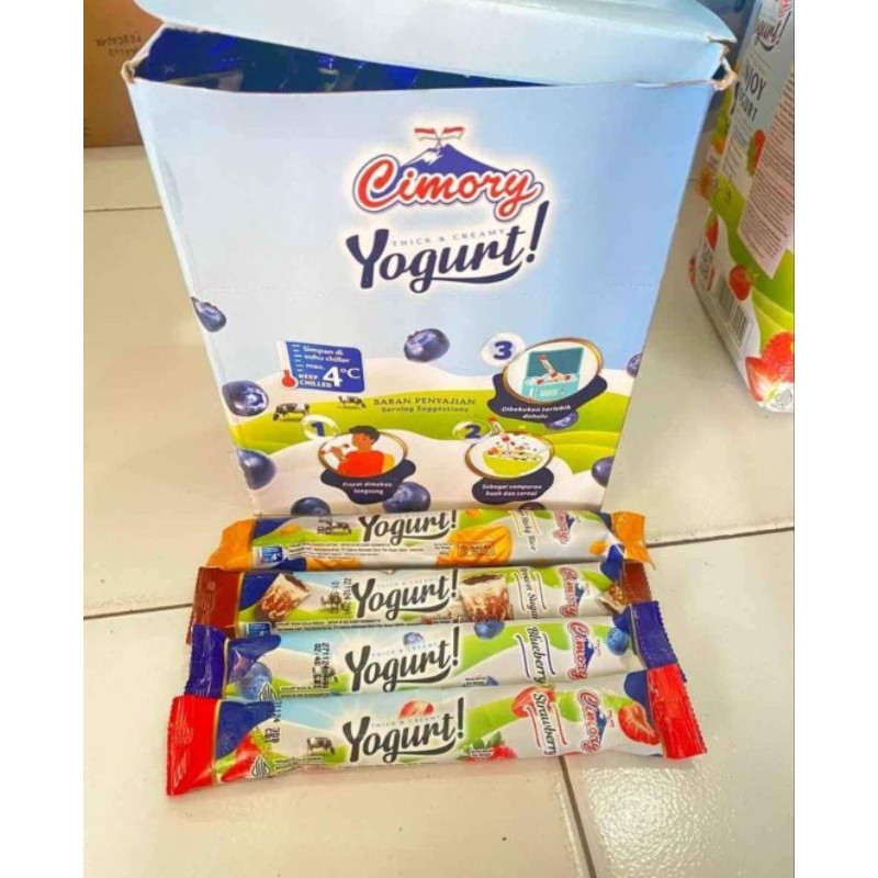 

Cimory Yogurt Stik 40 Gr 1 Pak Isi 25 Pcs