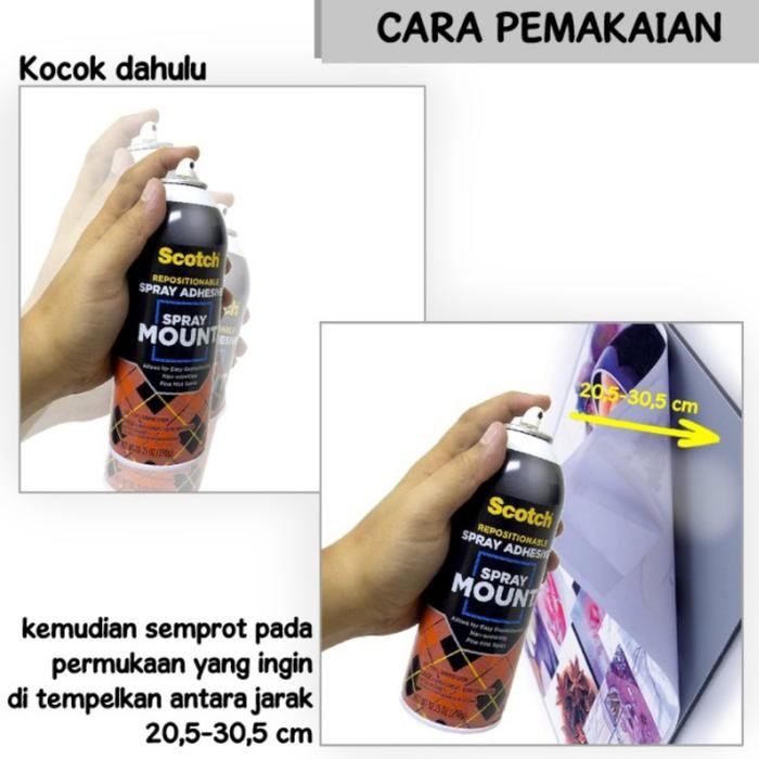 

Neosign - Lem Spray Mount 3M New - Lem Kertas