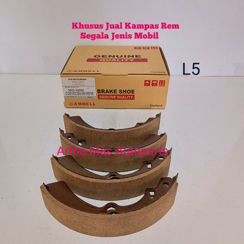 KAMPAS REM BELAKANG T120SS Brake Shoe T120SS