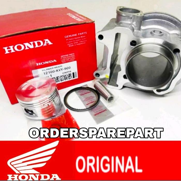 Limited * Cod *Kualitas Baru Kvy Blok Seher Assy Komplit Beat Karbu / Scoopy Karbu / Spacy Karbu