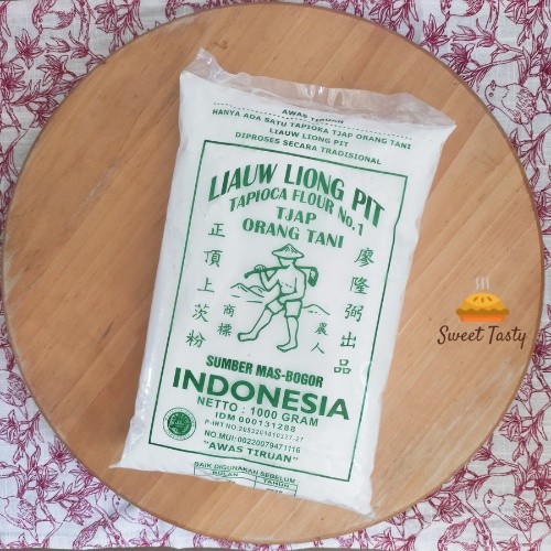 

Tepung Tapioka Liauw Liong Pit cap orang tani 1 kg / Sagu Tani