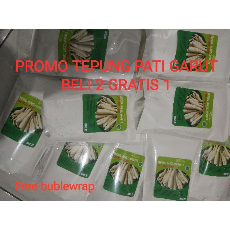 

Promo! Tepung Pati Garut/Tepung Irut Asli / Pati Asam Lambung/Angkrik /Arrowroot