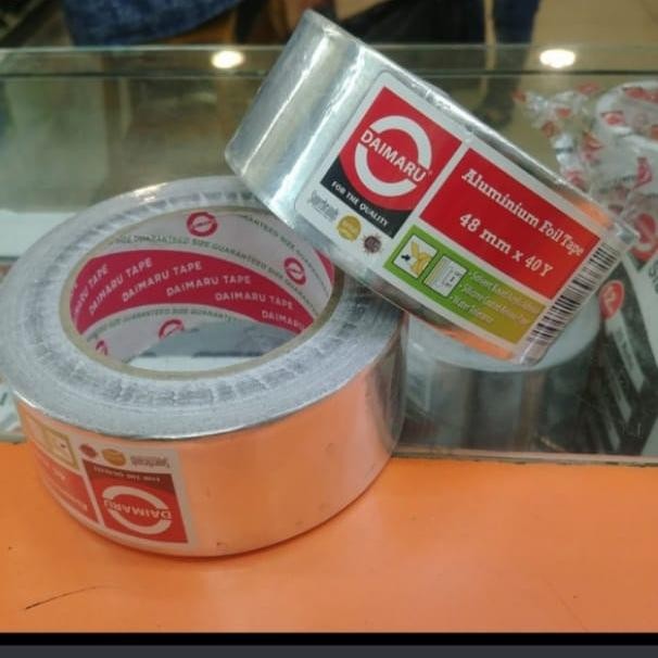 

lakban alumunium foil tape 2' Daimaru - ISOLASI TAMBAL PANCI TEBAL