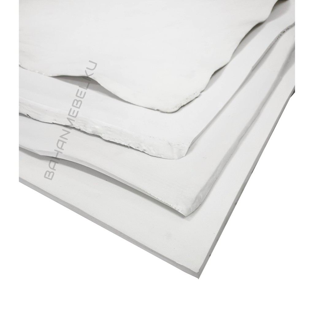 BUSA HATI / BUSA ATI EVA / SPONGE KARET / LEMBARAN / PUTIH / 2mm 4mm 6mm