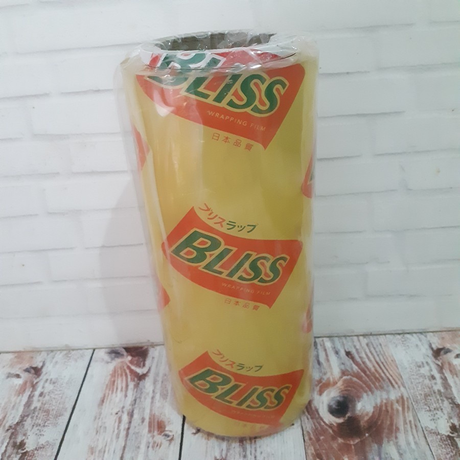 Plastik cling wraping wrapping wrap bliss 45cmx500m 40cmx500m 35cmx500m 30cmx500m 25cmx500m