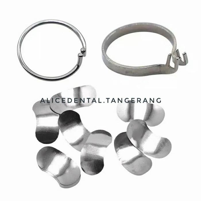 Dental Matrix Sectional Matriks Metal Band Posterior Anterior
