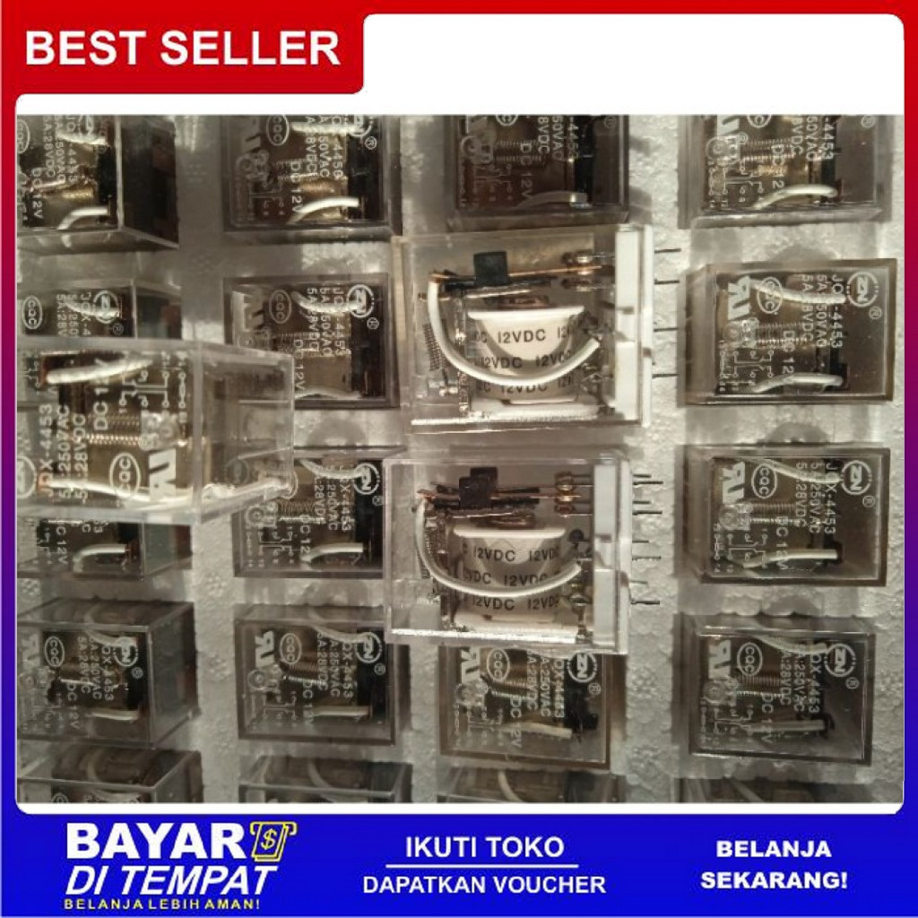 FREE ONGKIR MY2N MY2NJ RELAY 12 VOLT DC 8 PIN BISA COD