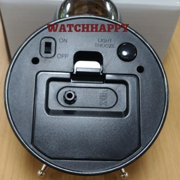 Terlaris J Weker Funny Bell Alarm Seiko Original Qhk055M Sweep Lumibrite Qhk055