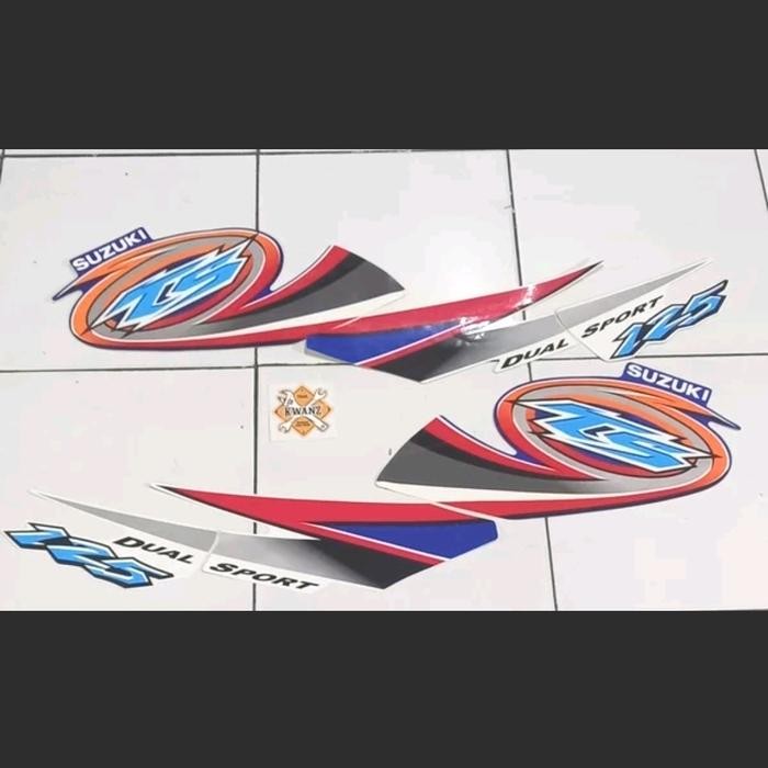 Striping 2004-2005 Variasi Ts125 Striping Tahun Muda Variasi Ts125 Stiker Bodi Ts125 Stiker Ts125 St