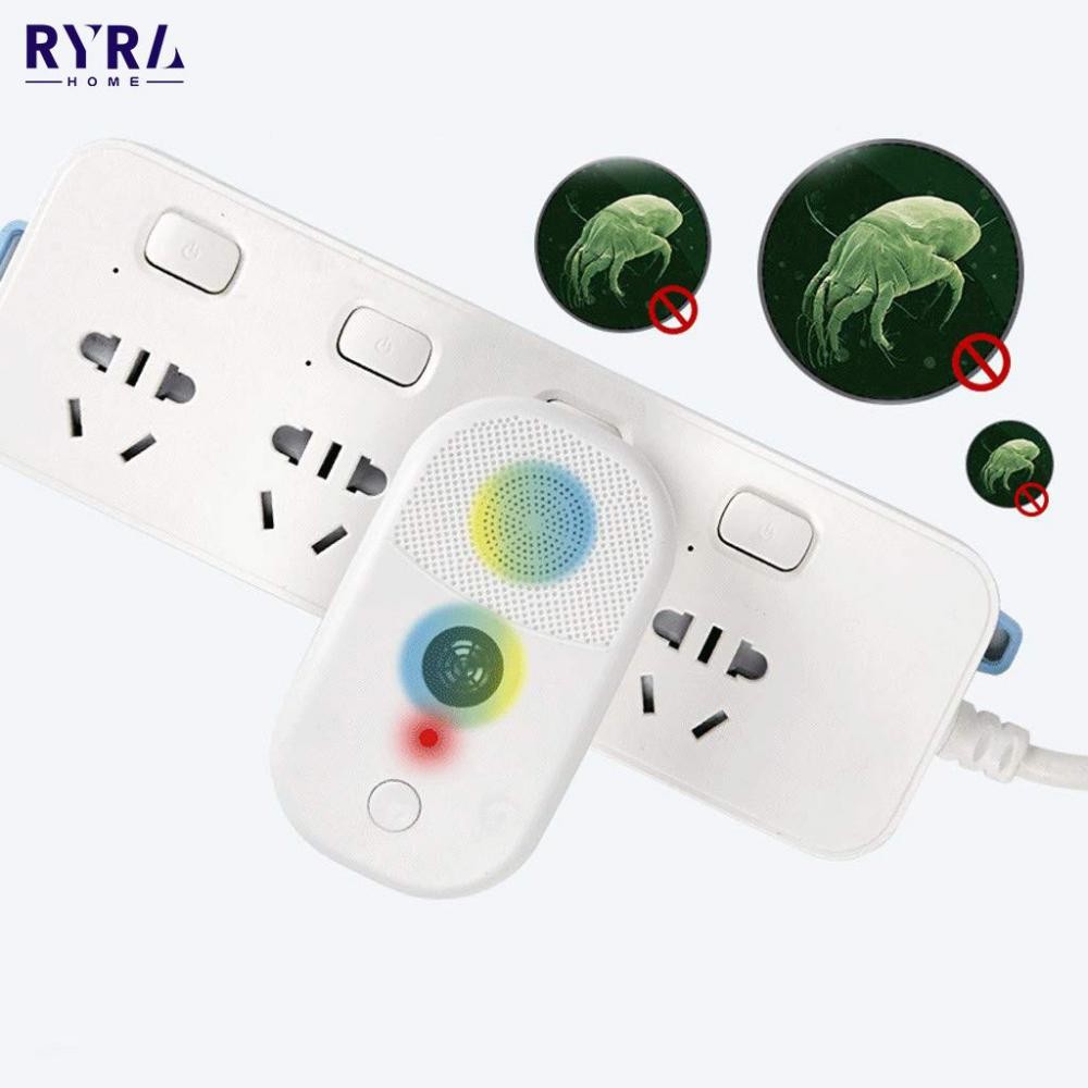 Pengontrol Pembunuh Tungau Ultrasonik Pembersih Pengusir Tungau Debu Pembersih Kutu Tempat Tidur Vak