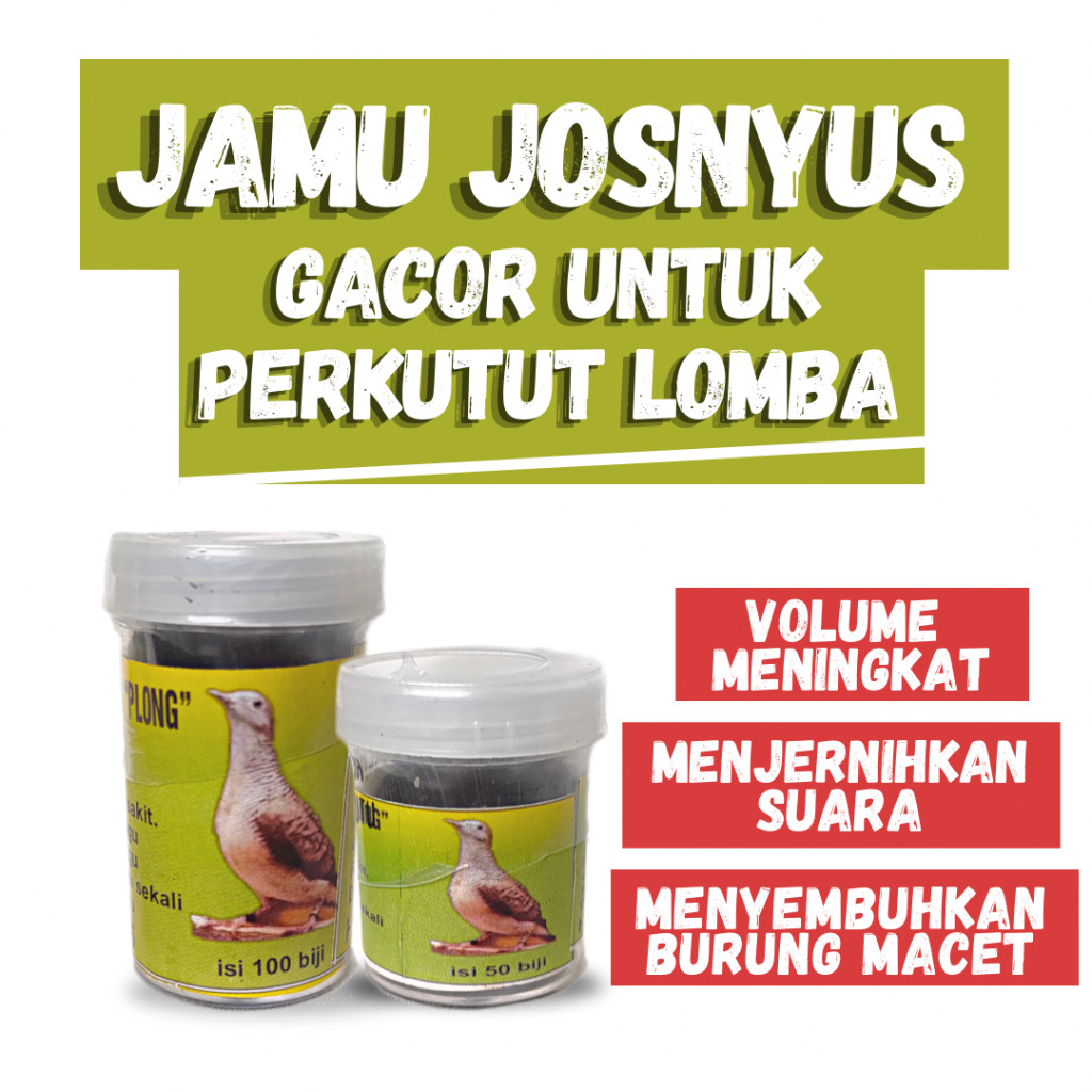 Vitamin Burung Perkutut Jamu Perkutut Pil Perkutut Gacor Obat Perkutut Pakan Burung Perkutut Gacor