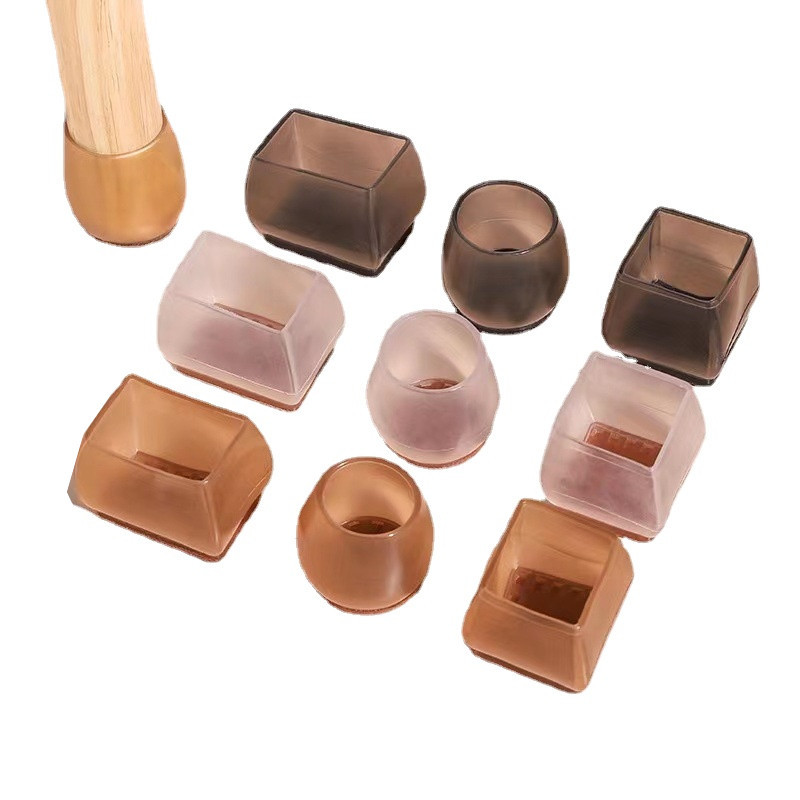 Pelindung Lantai Kaki Kursi Silikon Penutup Pelindung Kaki Furnitur Penutup Kaki Kursi Anti Selip Co