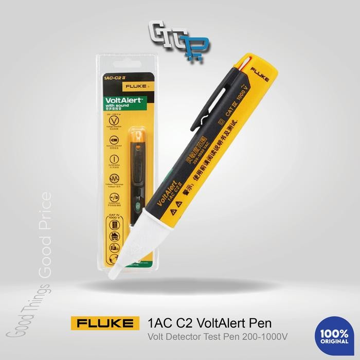 Promo Fluke 1Ac C2 Ii Test Pen Voltage Detector 1 Ac Tespen