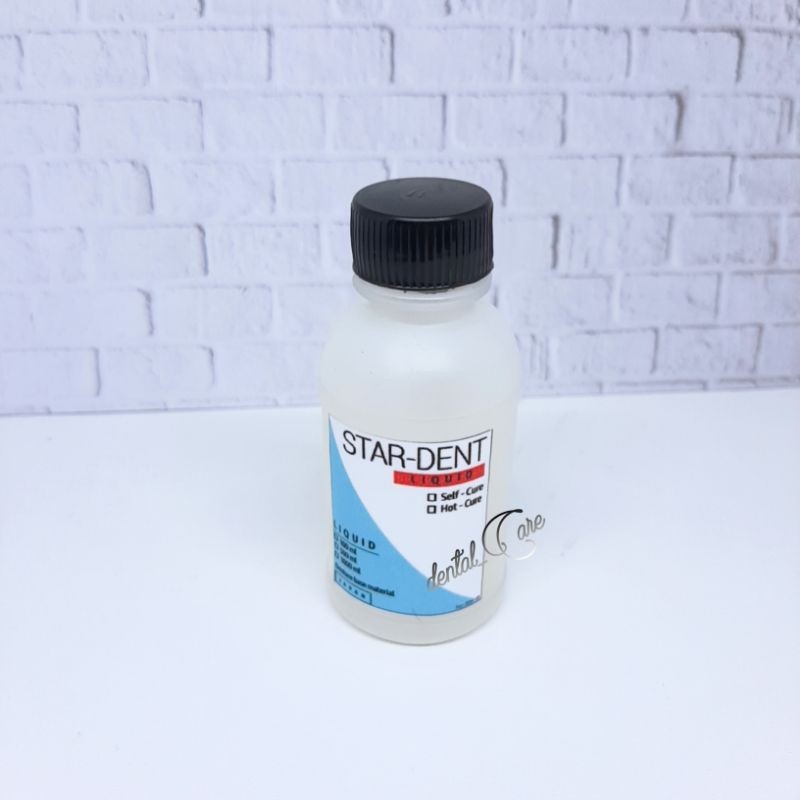 SC LIQUID STAR-DENT [ 50gr ] BAHAN CAMPURAN LEM GIGI PALSU [ LIQUID SAJA ]