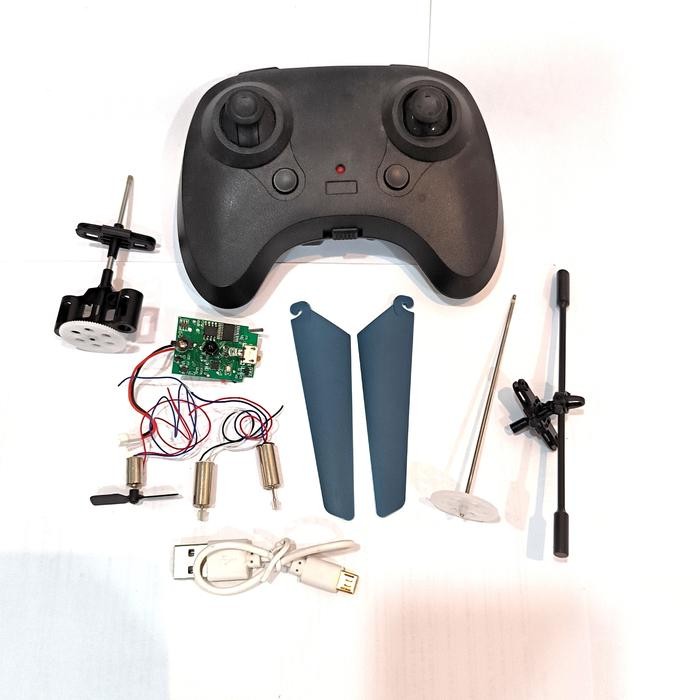 Berbagai Part Rc Helikopter Cx068 Cz02 Remote Gir Biard Dinamo Usb Dll