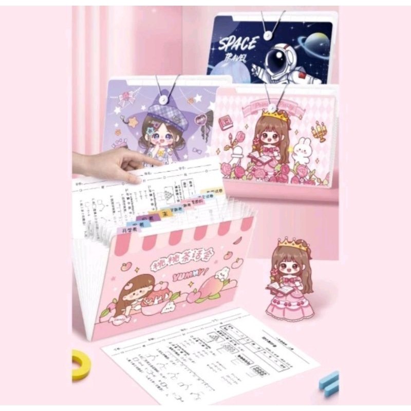 

Ready Stock Document Map Folder 8 Slot,Tempat Penyimpanan File Kertas Lucu,Map Berkas,Map Laporan