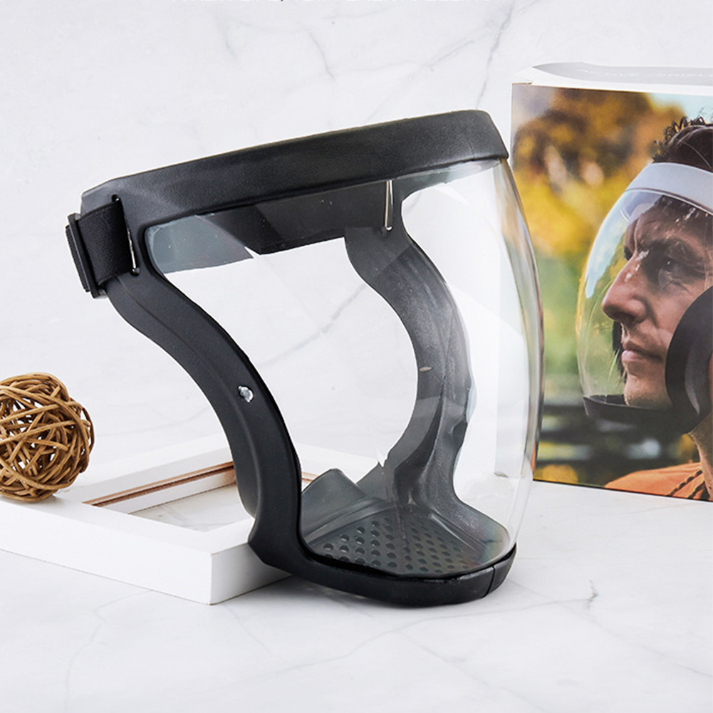 Pelindung Penutup Wajah Transparan Pelindung Wajah Penuh Tahan Percikan Pelindung Wajah Peralatan Pe