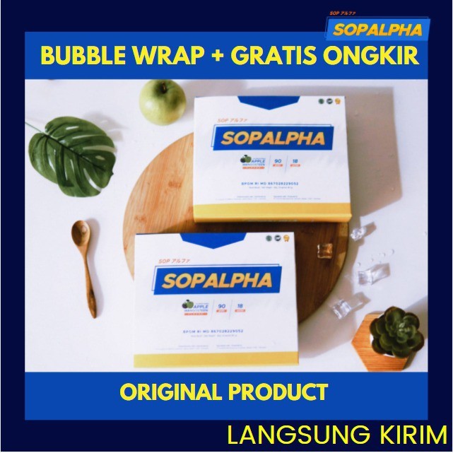SOPALPHA 1 BOX BIOBOOST SUPLEMEN ORIGINAL IMMUNE BOOSTER BPOM HALAL SOP ALPHA BIO 100 BOOSTER