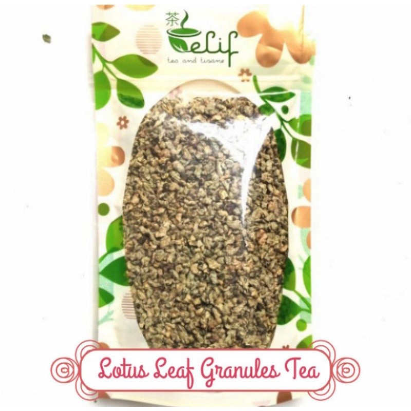 

ELIF TEA Lotus Leaf Tea Granules : Relax, Detox and Slimming Tea [PREMIUM]