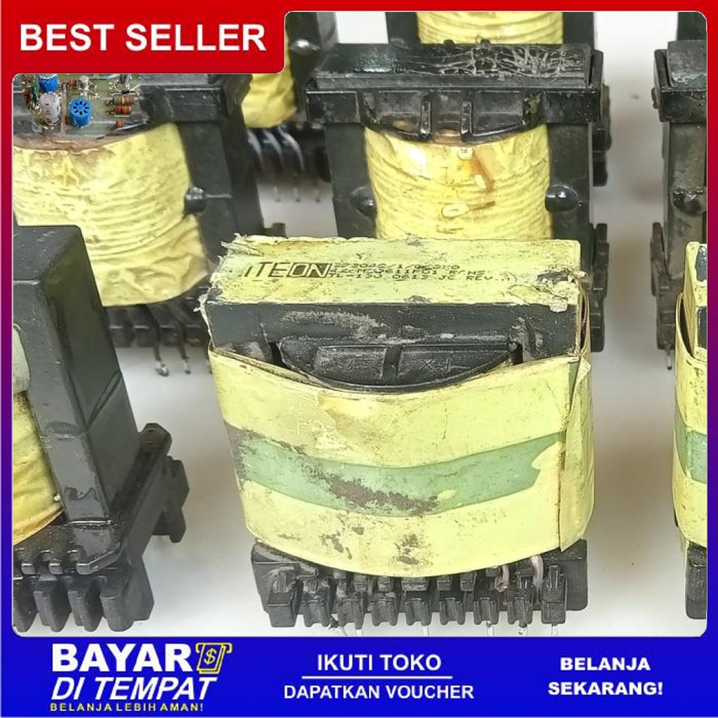 FREE ONGKIR TRAFO FERIT ETD49 / ETD 49 NON GAP BEKAS UPS DAN POWER SUPPLY MODEL BERDIRI BISA COD